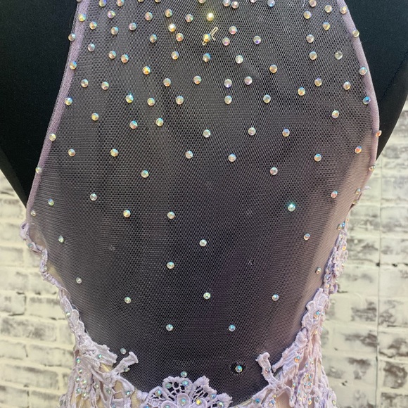 Lilac Prom/Pageant Gown size 0 Rachel Allan - Picture 2 of 4